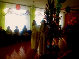 Рождественское театрализованное представление в детском доме