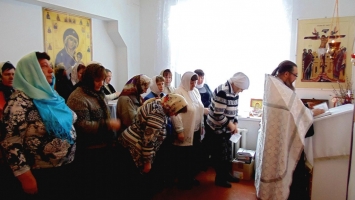 В селе Куликово Калачинского района впервые за последние 62 года состоялась Божественная литургия
