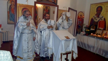 В селе Куликово Калачинского района впервые за последние 62 года состоялась Божественная литургия