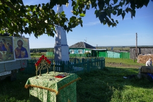 Богослужение в селе Алексеевка