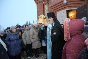 Мощи святой блаженной Матроны Московской на сибирской земле