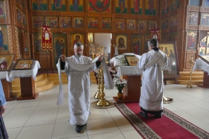Воскресное богослужение в г.Калачинске. Проповедь епископа Петра
