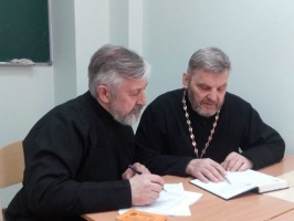 Встреча в Омской духовной семинарии