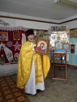 Освящение поклонного креста в Южно-Подольской домовой церкви