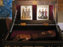 Служба, крестный ход, молебен  иконе Почаевской Божией Матери в кафедральном соборе г. Калачинска…