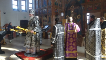 Проповедь епископа Петра на Литургии Преждеосвященных Даров
