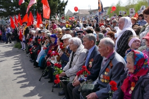 День Победы в Калачинске