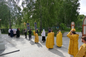 Освящение храма в Муромцево