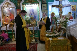 Мощи святителя Николая в епархии