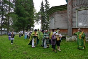 Престольный праздник в селе Рагозино