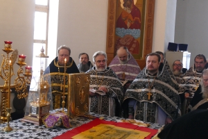 Общая исповедь духовенства Калачинской Епархии