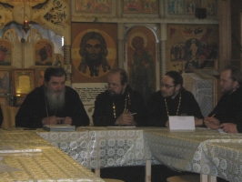 В Калачинской епархии состоялось последнее в уходящем году епархиальное собрание