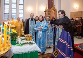 Жители нашей епархии поклонились честным мощам блаженной старицы Матроны Московской